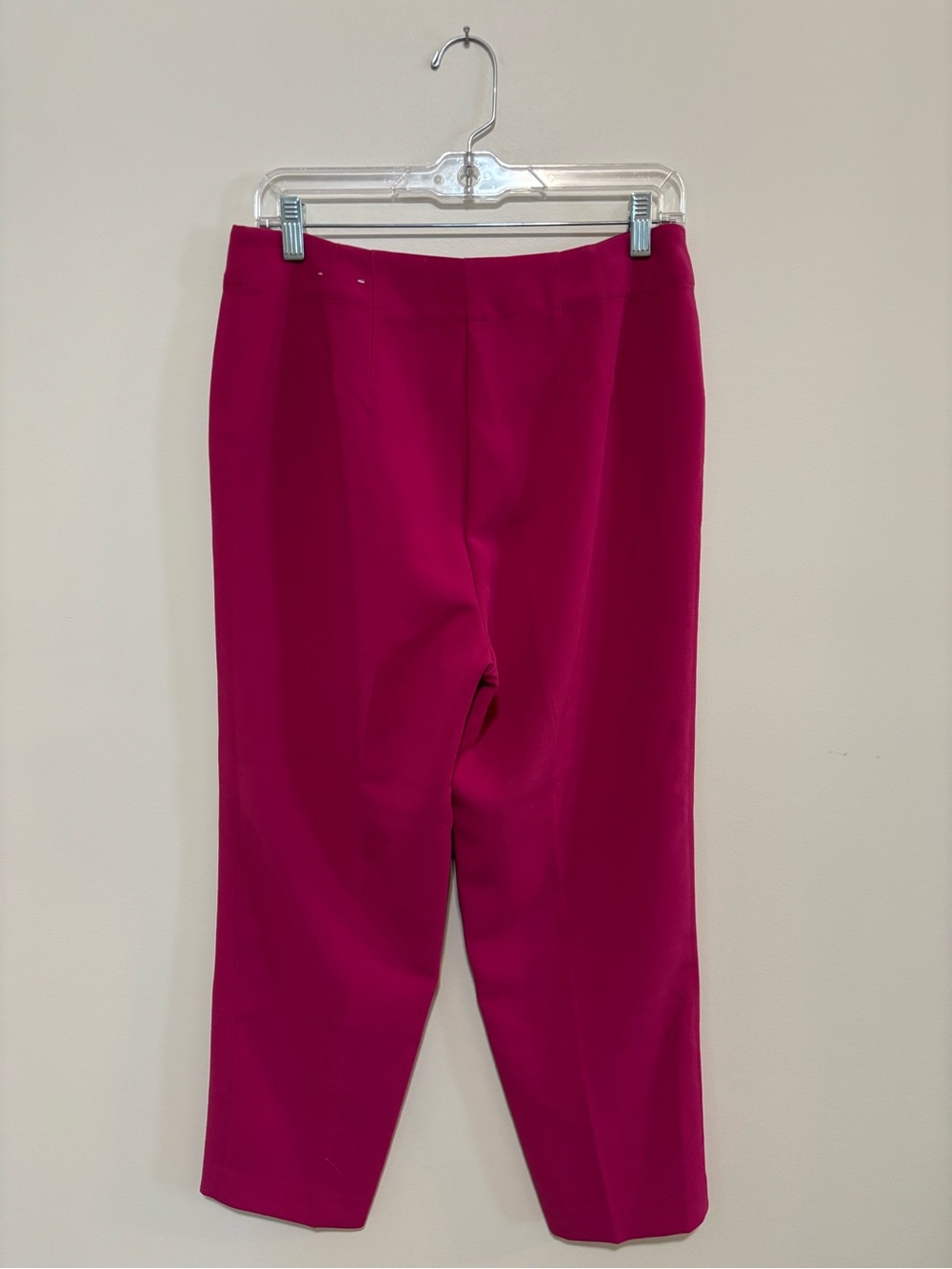 Ann Taylor Magenta Cropped Ankle Pants - Picture 4 of 4